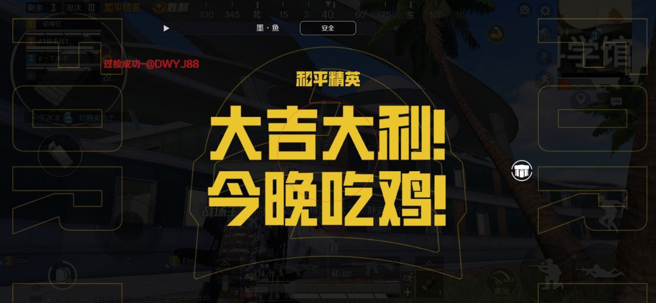 和平精英《战斗机》root版自瞄版外挂